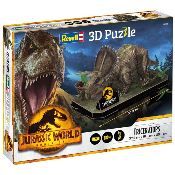 Revell 3D puslespil - Jurassic World Dominion - Triceratops