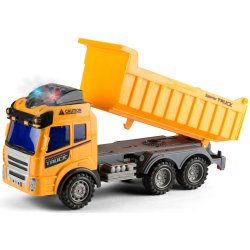 Construction lastbil med lyd og lys