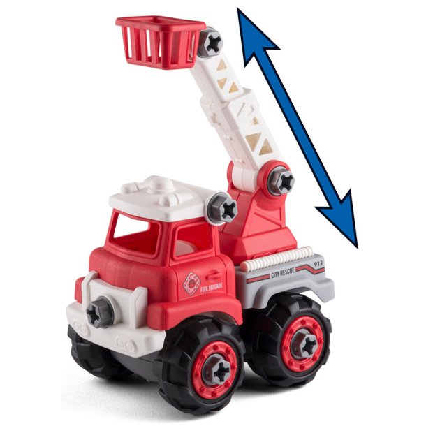 Konstruktion tar isr brandbil