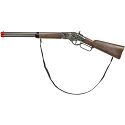Winchester metal riffel fra Gonher med 8 skud.