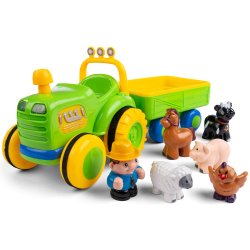 B Beez traktor med ljud och ljus - grn