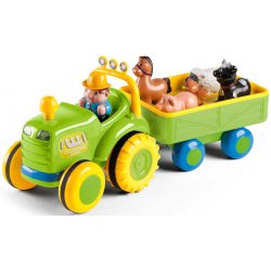 B Beez traktor med ljud och ljus - grn