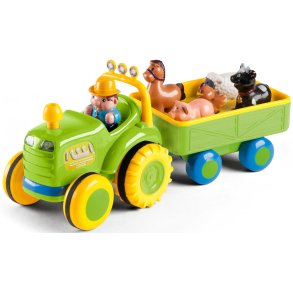 B Beez traktor med ljud och ljus - grn