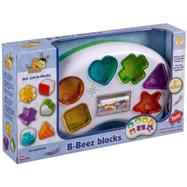 Put i boks med lys og lyd