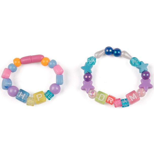 Stort ABC perle smykkest