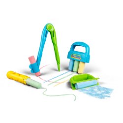 Street graffiti st med gadekridt