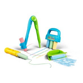 Street graffiti set med street krita