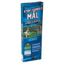 Fotbollsmtt stort i metall 240 x 150 x 90 cm.