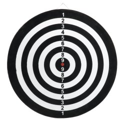 Dart - stort spil med 6 pile