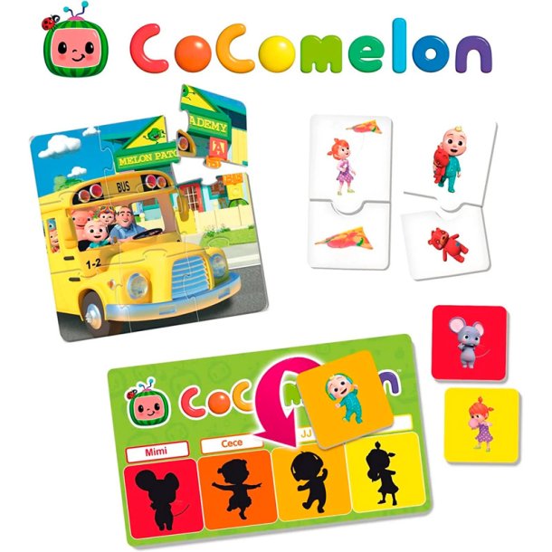 Cocomelon babylekbox med 10 spel