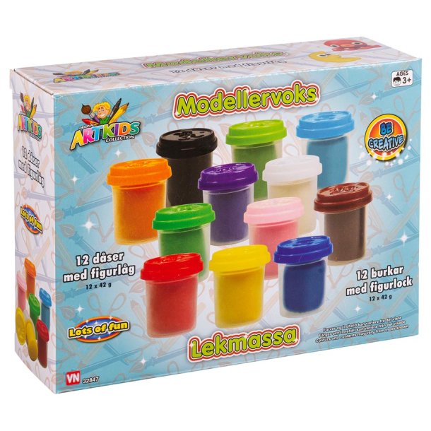 12 dser modellervoks