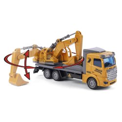 Speedcar lastbil med rendegraver og pull back