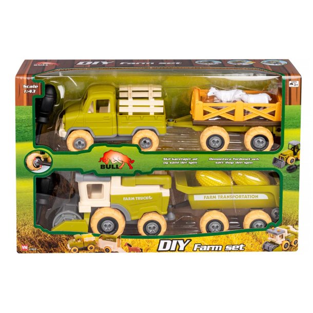 Bull DIY ta isr - Lastbil och skrdetrska