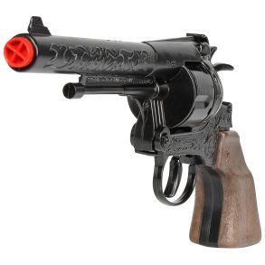 CAP GUN - 119/6 - Gonher Plast Cowboy Revolver 8 Skott