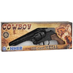 Gonher cowboy pistol 12 skud - Metal