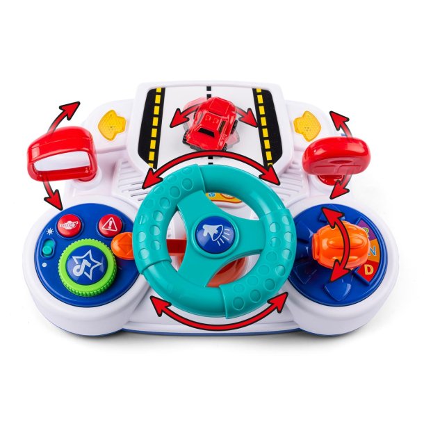 B Beez racer rat med lys og lyd