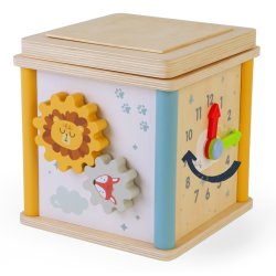 Wood Beez Activity Cube