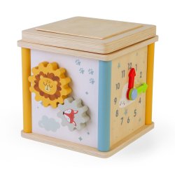 Wood Beez Activity Cube