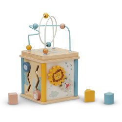 Wood Beez Activity Cube