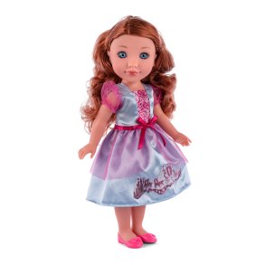 Maja dukke - Bl kjole