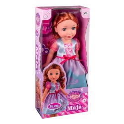 Maja dukke - Bl kjole