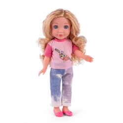 Maja dukke - Lyserd t-shirt