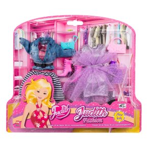 Dockklder till Judith - Lila klnning