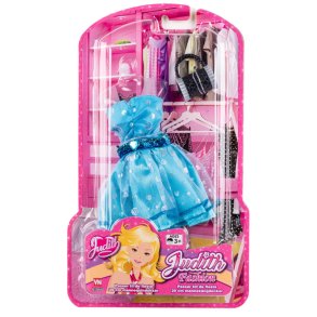 Dockklder till Judith - Bl klnning