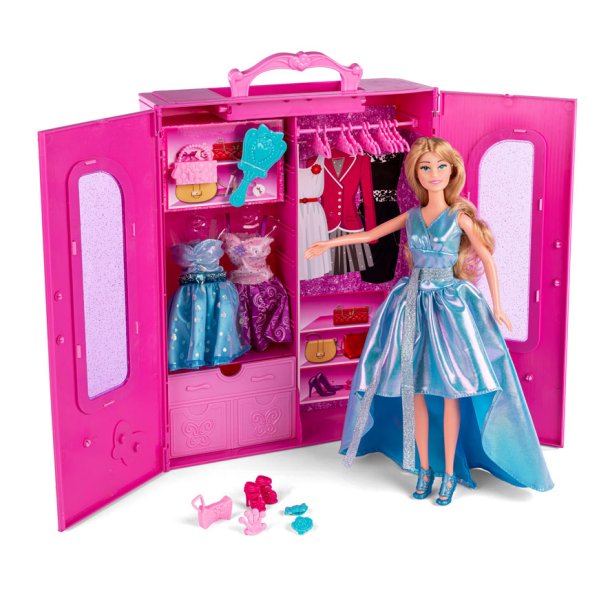 Judith med garderobeskab