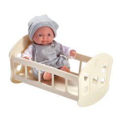 My baby love Luna dukke med seng