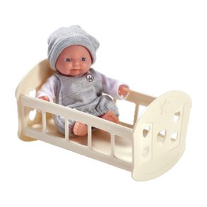 My baby love Luna dukke med seng