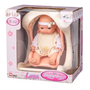 My baby love Luna dukke med gynge