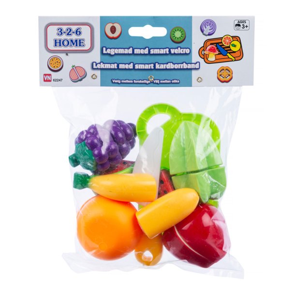 Velcro legemad - Frugt