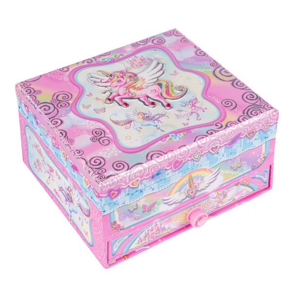 4-Girlz smykkebox med skuffe