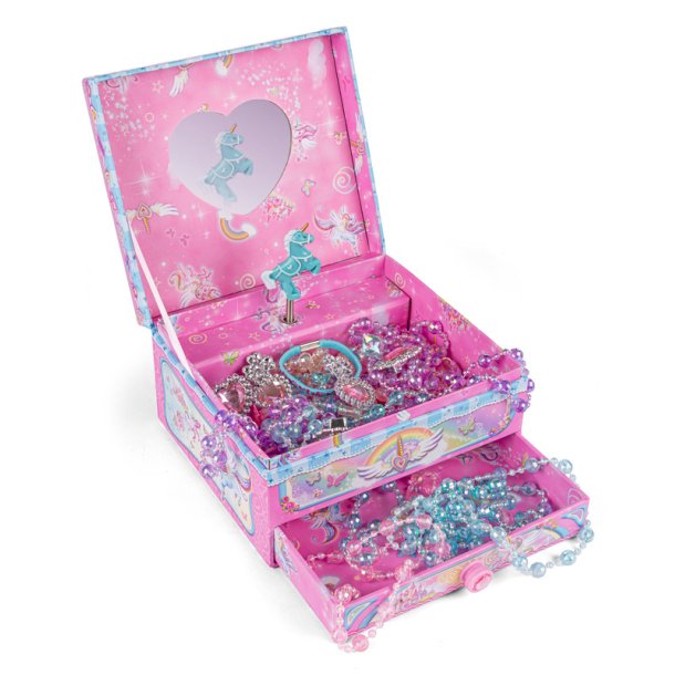 4-Girlz smykkebox med skuffe
