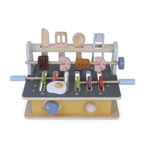 3-2-6 komfur 2-i-1 med tilbehr