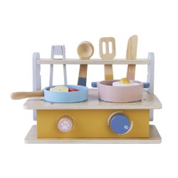 3-2-6 komfur 2-i-1 med tilbehr