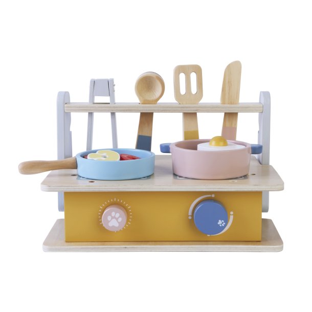 3-2-6 komfur 2-i-1 med tilbehr