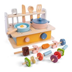 3-2-6 komfur 2-i-1 med tilbehr