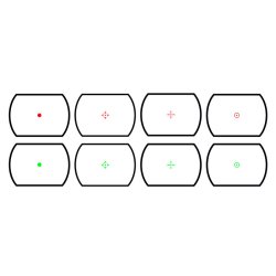 Rdpunktsigte Theta open sight