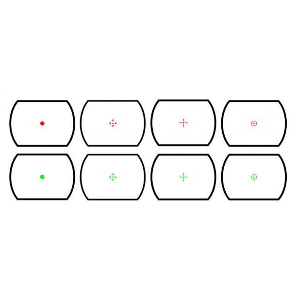 Rdpunktsigte Theta open sight