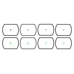 Rdpunktssikte Multi Reticules
