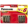 Panasonic alkaline AAA batterier 16 stk.
