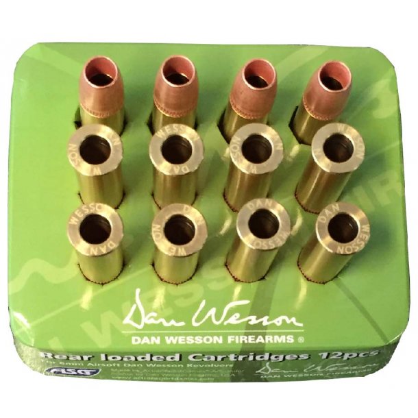 Dan Wesson eksklusive patroner - 12 stk.