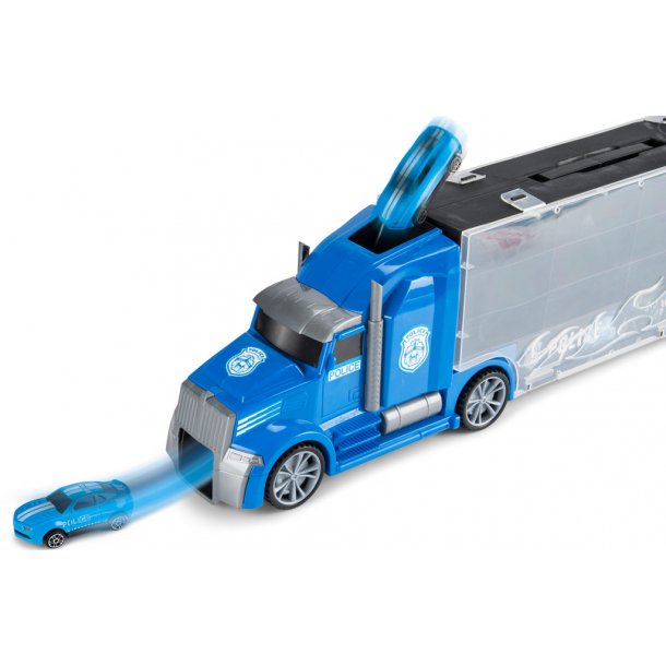 Mega politiautotransporter med 6 kretjer