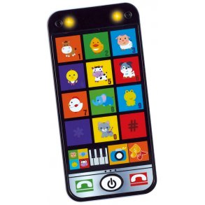 Min frste telefon med lyd og lys