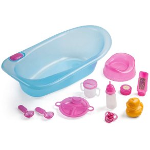 My baby bades�t med tilbeh�r