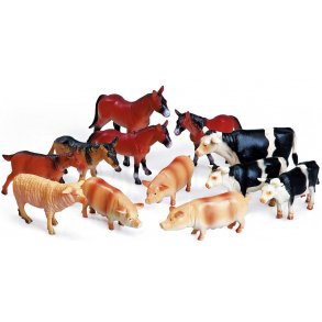 Bondegrdsdyr 12 stk.