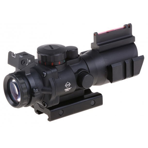 THO rhino 4 x 32 kikkert med lys