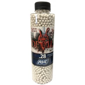 0,28g Blaster Devil - Prcisions kugler 3300 stk.